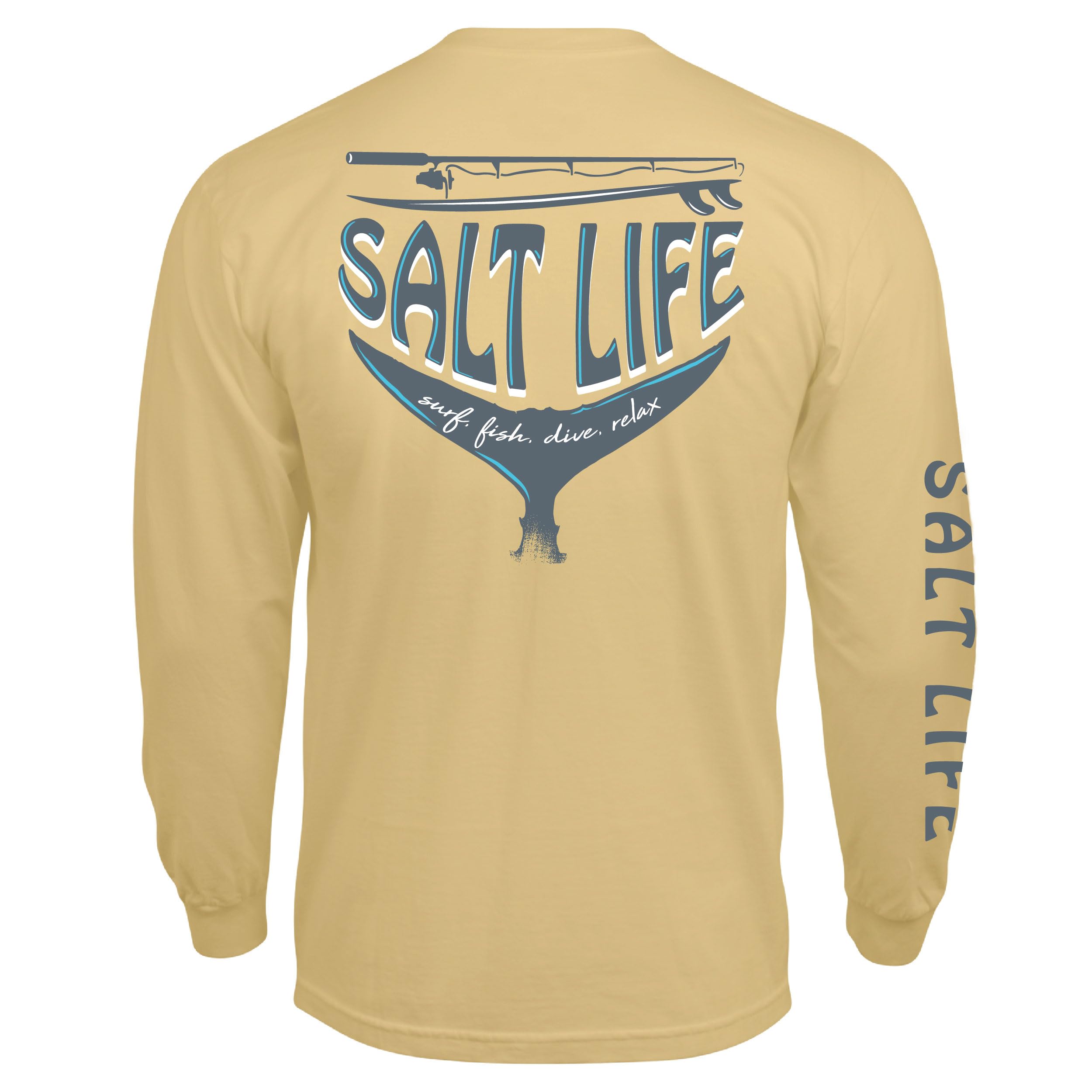 Salt Life Men's Reel Wicked Long Sleeve Tee