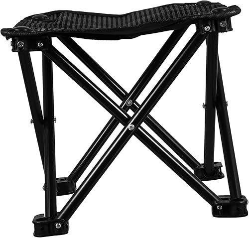 BESPORTBLE Silla plegable para exteriores, mochila ultraligera, silla de camping, silla plegable para exteriores, taburete de pesca plegable, silla