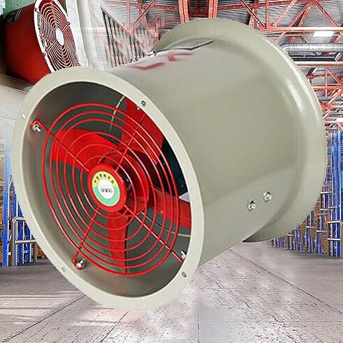 Vista 16 de TBVECHI Extractor de ventilación industrial de 16 pulgadas y 110 V, ventilador de ventilación de 750 W, ventilador de ventilación para baño y cocina