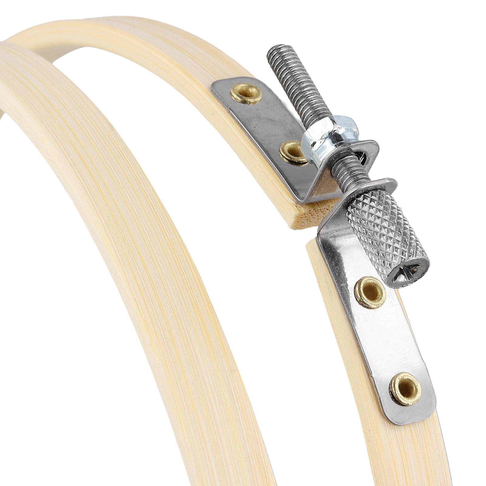 SENJEOK 40 aros de bordado pequeños de 15 cm, círculo de bordado de 15 cm, anillo de punto de cruz para punto de cruz, manualidades, costura práctica