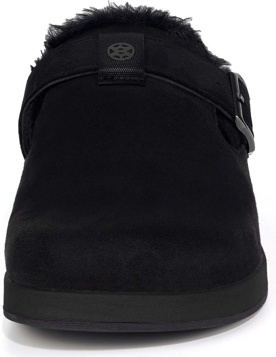 Hsyooes Fur Lined Clogs for Women Men Suede Winter Slippers Arch Support Slip on Mules Potato Shoes with Removable Cushion Footbed Warm Home House Shoes - Image 4