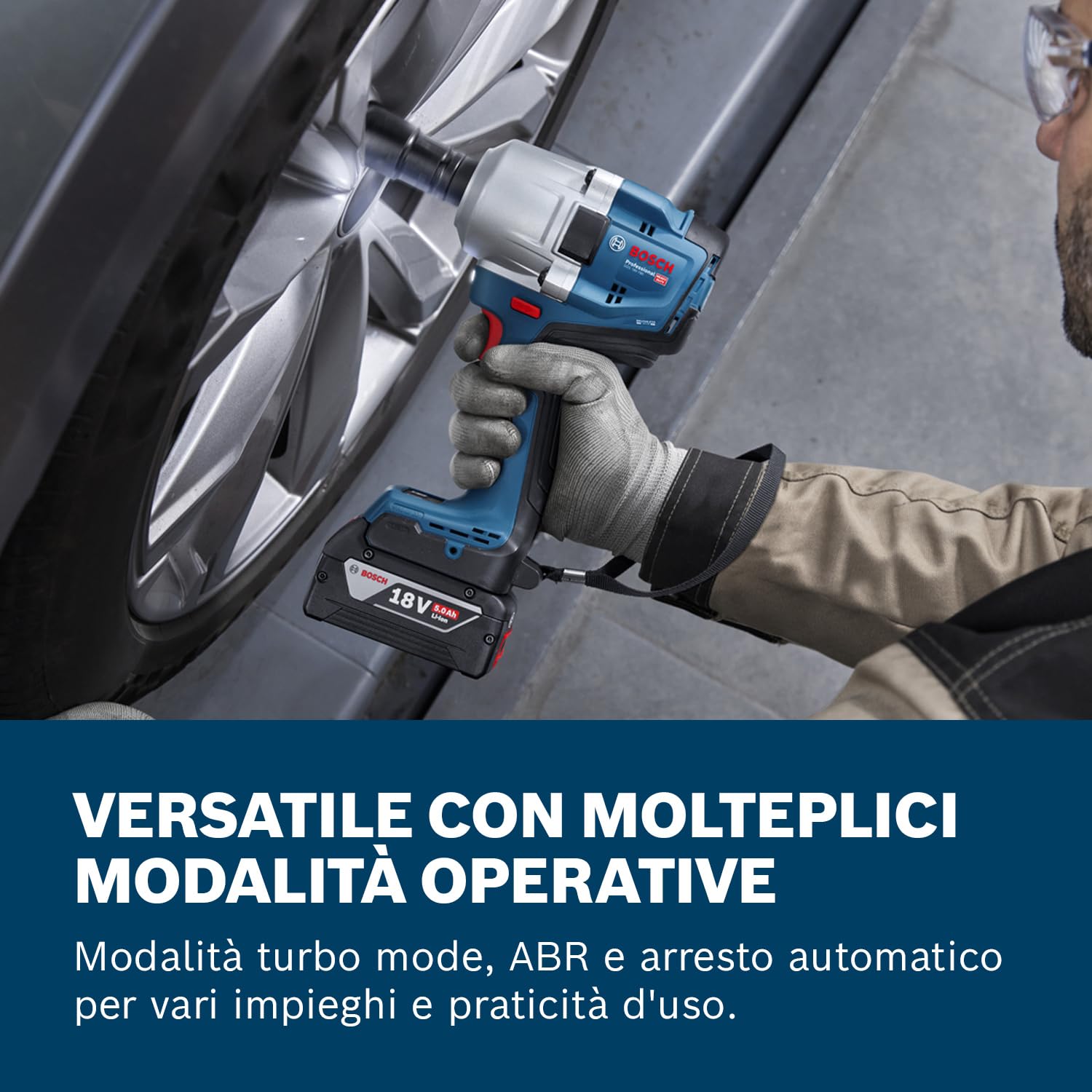 Bosch Professional 18V System Avvitatore a massa battente a batteria GDS 18V-780 (incl. L-BOXX)