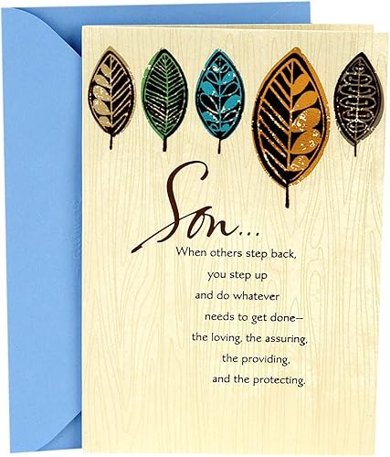 Miniatura 7 de HallmarkTarjeta de felicitación del día del padre Tarjeta de felicitación para Nieto (Que bendición eres)