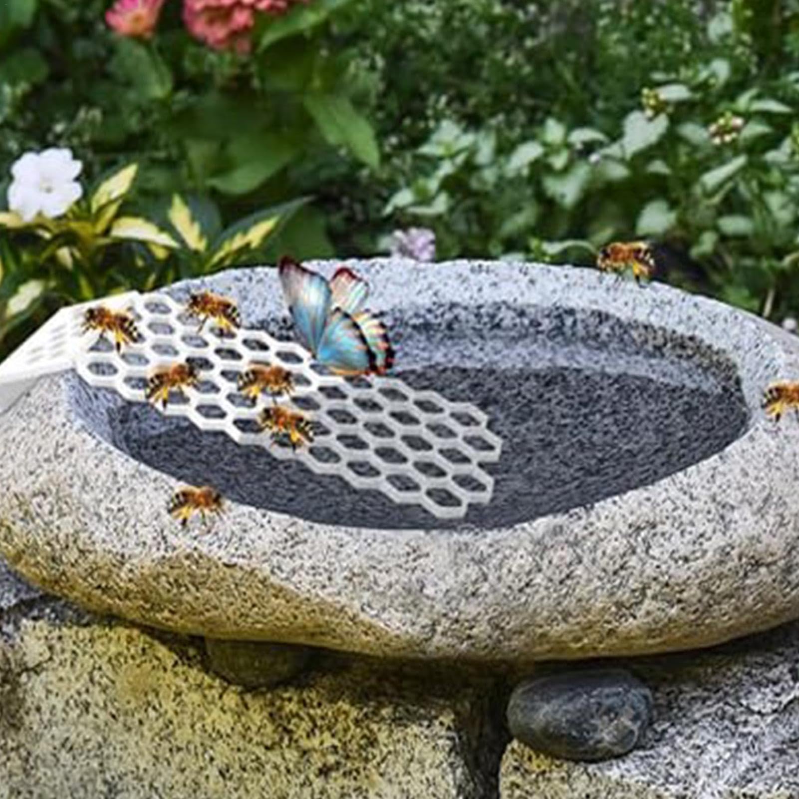 Produktbild von 2er-Pack Schwimmende Bienen-Insel Aus 3D-Druck – Bienentränke & Bestäuberstation Für Garten, Teich & Vogelbad