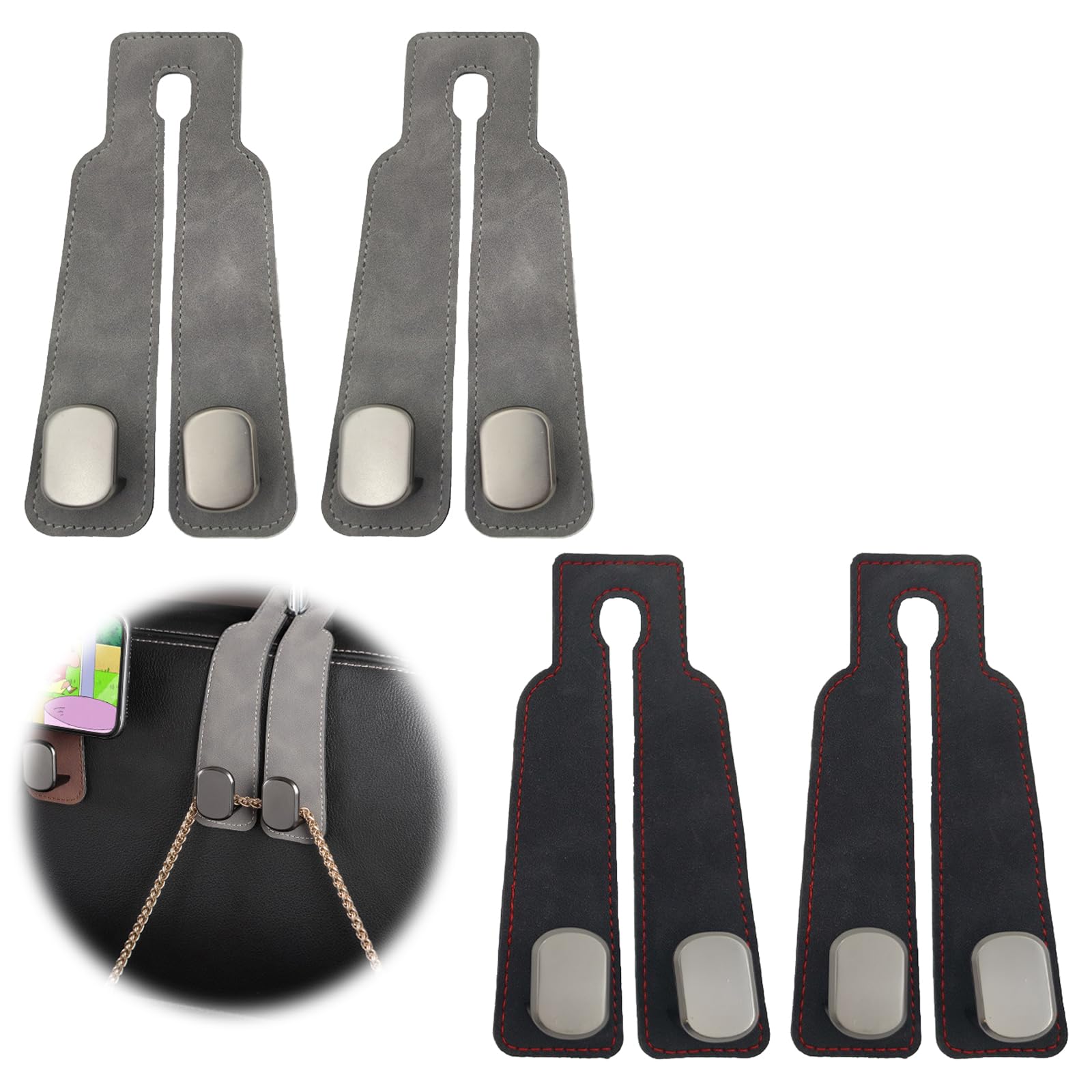 Acquista Supporto per poggiatesta auto multifunzionale, portabicchieri, portabottiglie, organizer da appendere al sedile posteriore dell'auto, supporto per riporre accessori per auto in Italia a partire da 4.74