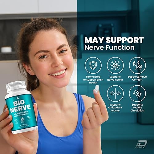 Miniatura 4 de Bio Nerve Cápsulas BioNerve Advanced Suplemento Natural Blend, reseñas (1 paquete - 60 cápsulas)