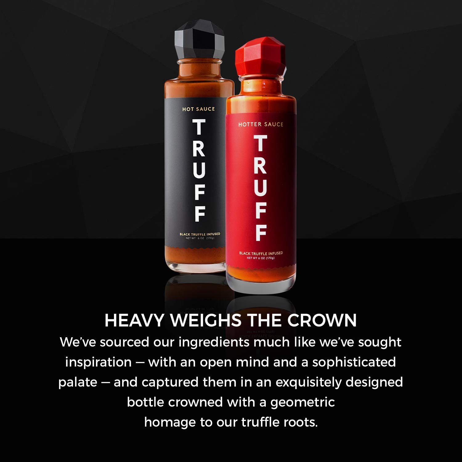 TRUFF Original and Hotter Black Truffle Hot Sauce 2Pack Bundle