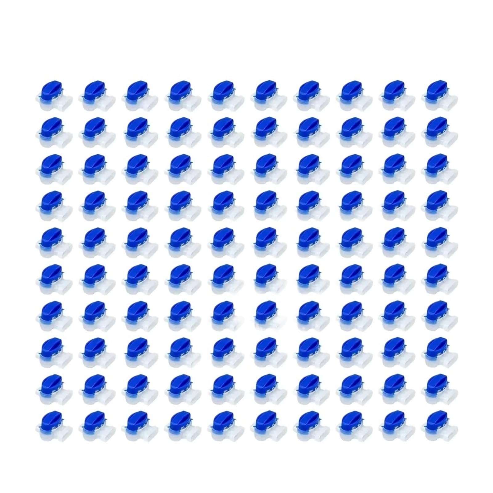 Conectores de Cable for cortacésped robótico, terminales de 3 Pines, Conectores eléctricos IDC 314, 100-10 Unidades(100PCS)
