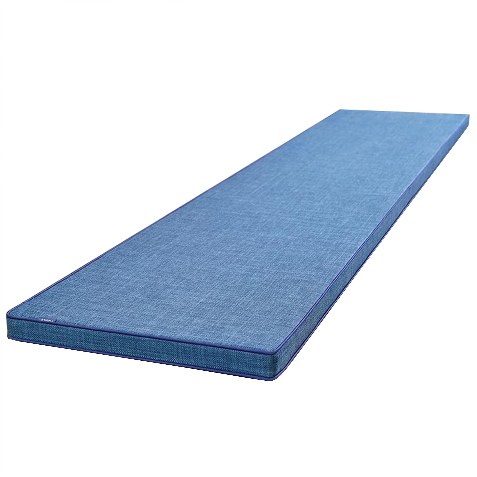 Cuscino per panca antiscivolo, lavabile, spessore 5 cm, sfoderabile, 23 posti (90 x 35 cm, blu) Comodo ed elegante, per cucina e casa, perfetto per pranzare e rilassarsi