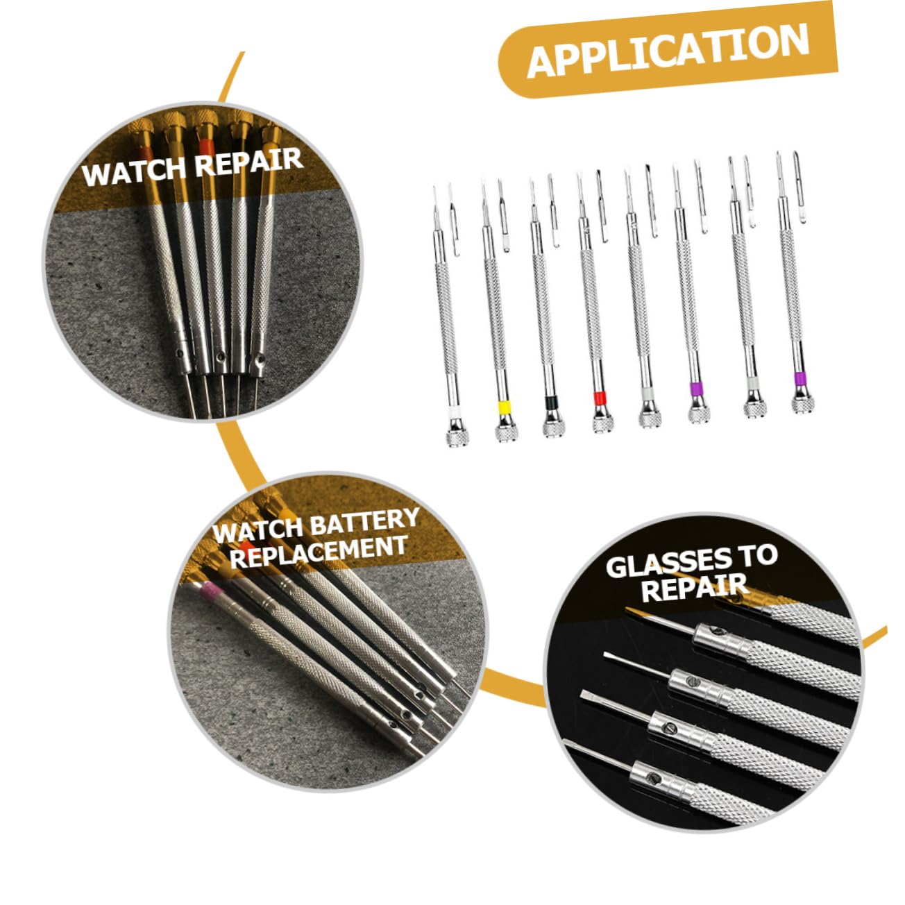 POPETPOP Set Cacciaviti Strumenti Riparazione Professionali Antiscivolo per Lavori Domestici e Professionali Cacciaviti Magnetici Resistente Comodi e Pratici