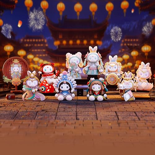 Miniatura 4 de Secret Forest - Serie de luces tenues, caja ciega de 8 piezas, colección aleatoria, juguetes de escritorio, lindas figuras de caja ciega para