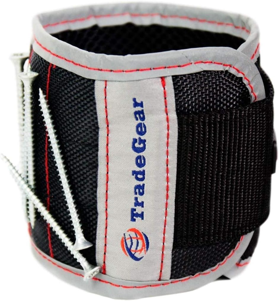 Electrician's Belt & Bag Combo - Heavy Duty Electricians Tool Belt Designed for Comfort & Durability - Ideal for All Electricians Tools (Magnetic Wristband)