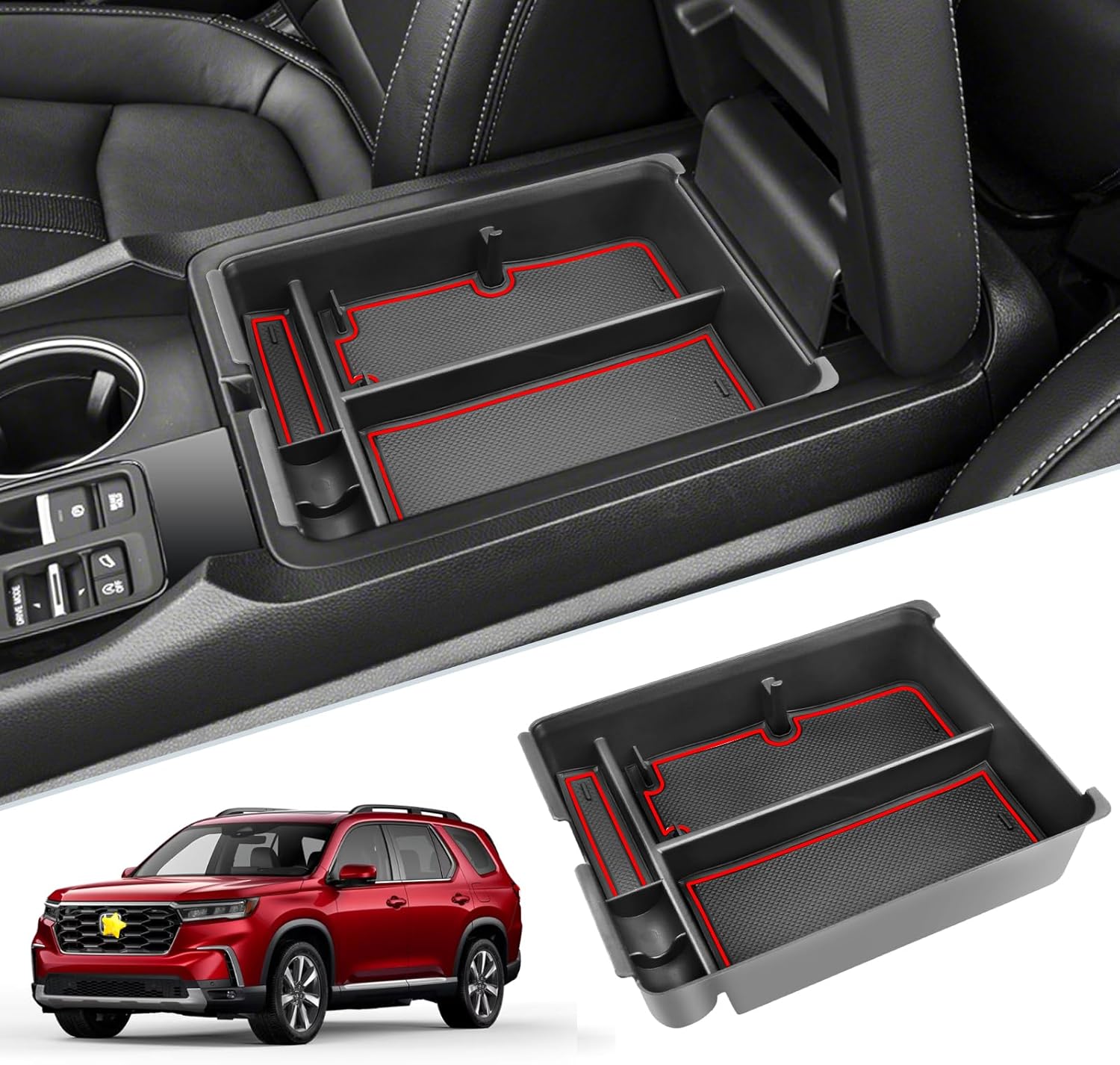 SKTU for 2023 2024 Honda Pilot Center Console Organizer