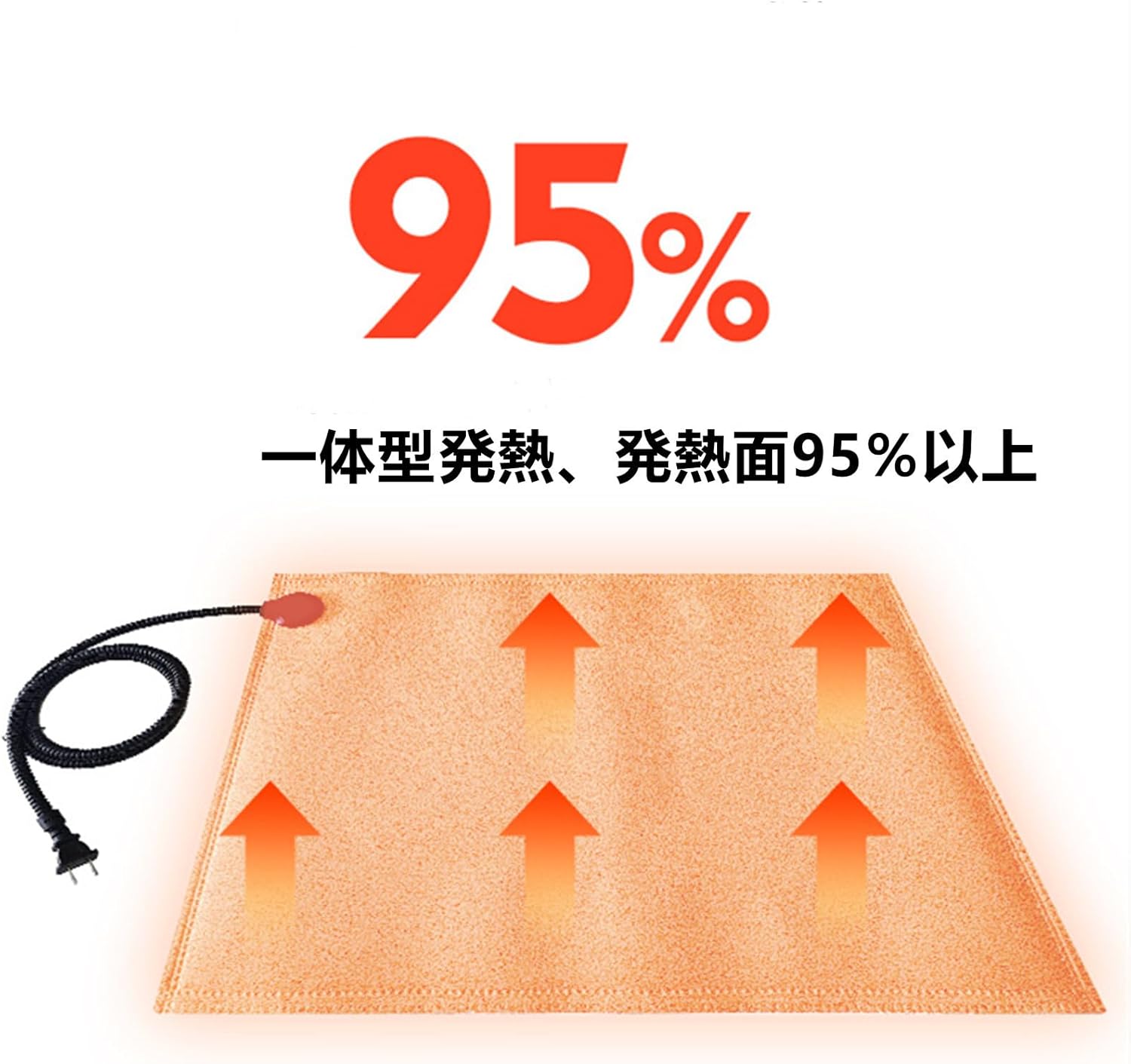 YJINGRUIペット用ホット カーペット 猫犬用カーペット ホットマット ６段温度調 12段タイマー機能 噛みつき防止 防水難燃