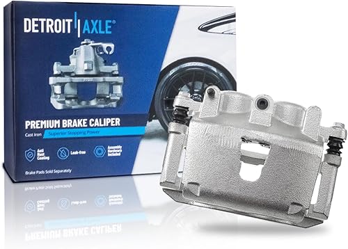 Miniatura 85 de Detroit Axle - Pinza de freno delantera derecha con soporte de repuesto para Chevrolet Equinox Captiva Sport Pontiac Torrent Saturn Vue Suzuki XL-7