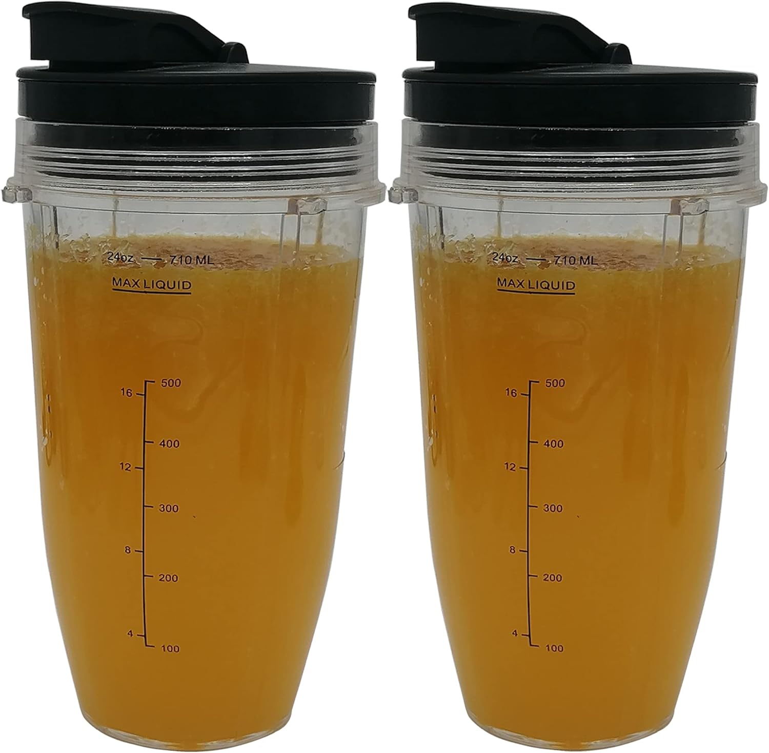 Replacement Extractor Blade with 24oz cup with spout lid,Compatible with Ninja Duo Auto IQ Blender BL640 30/BL641 30/BL642 30/ BL680 30/BL681 30/BL681A 30/BL682 30/ BL687CO 30/BL685 30 / BL688 30