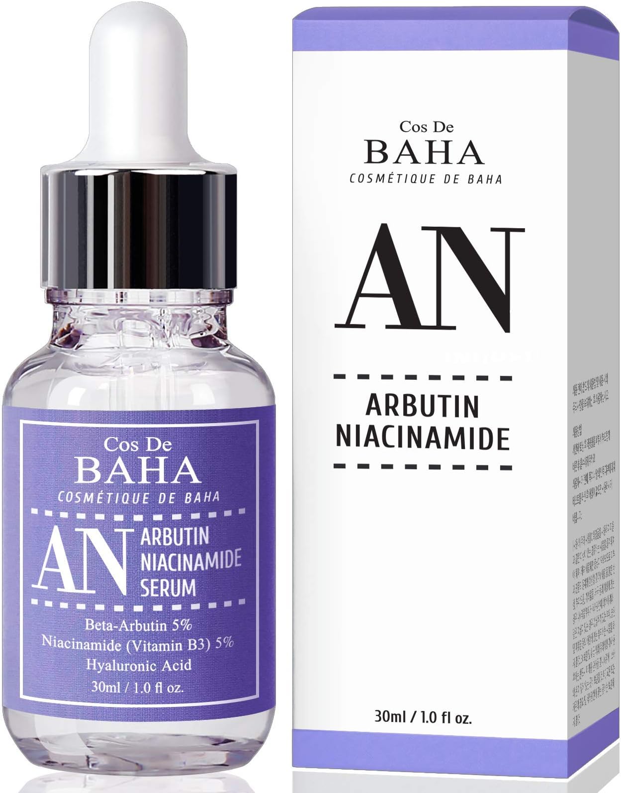 Arbutin 5% Serum for Face with Niacinamide 5% - Treating Pigmentations, Melasma, Dark Spot Corrector, Prevent Skin Discolouration, 1 Fl Oz (30ml)