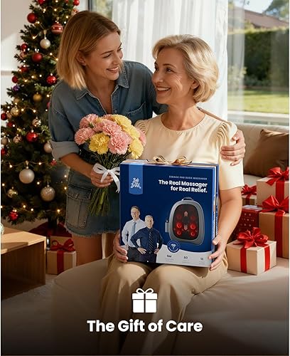 Miniatura 9 de BOB AND BRAD Masajeador de espalda con calor, EZBack Pro Masajeador eléctrico de espalda con cable y masaje con balanceo hacia arriba y hacia abajo