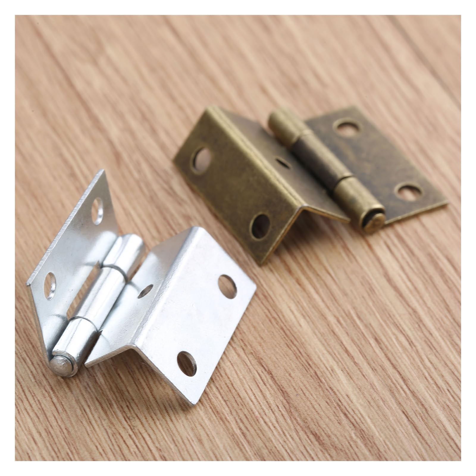 Charnière de meuble pliable en fer robuste à triple volet pour optimiser l'ouverture des placards