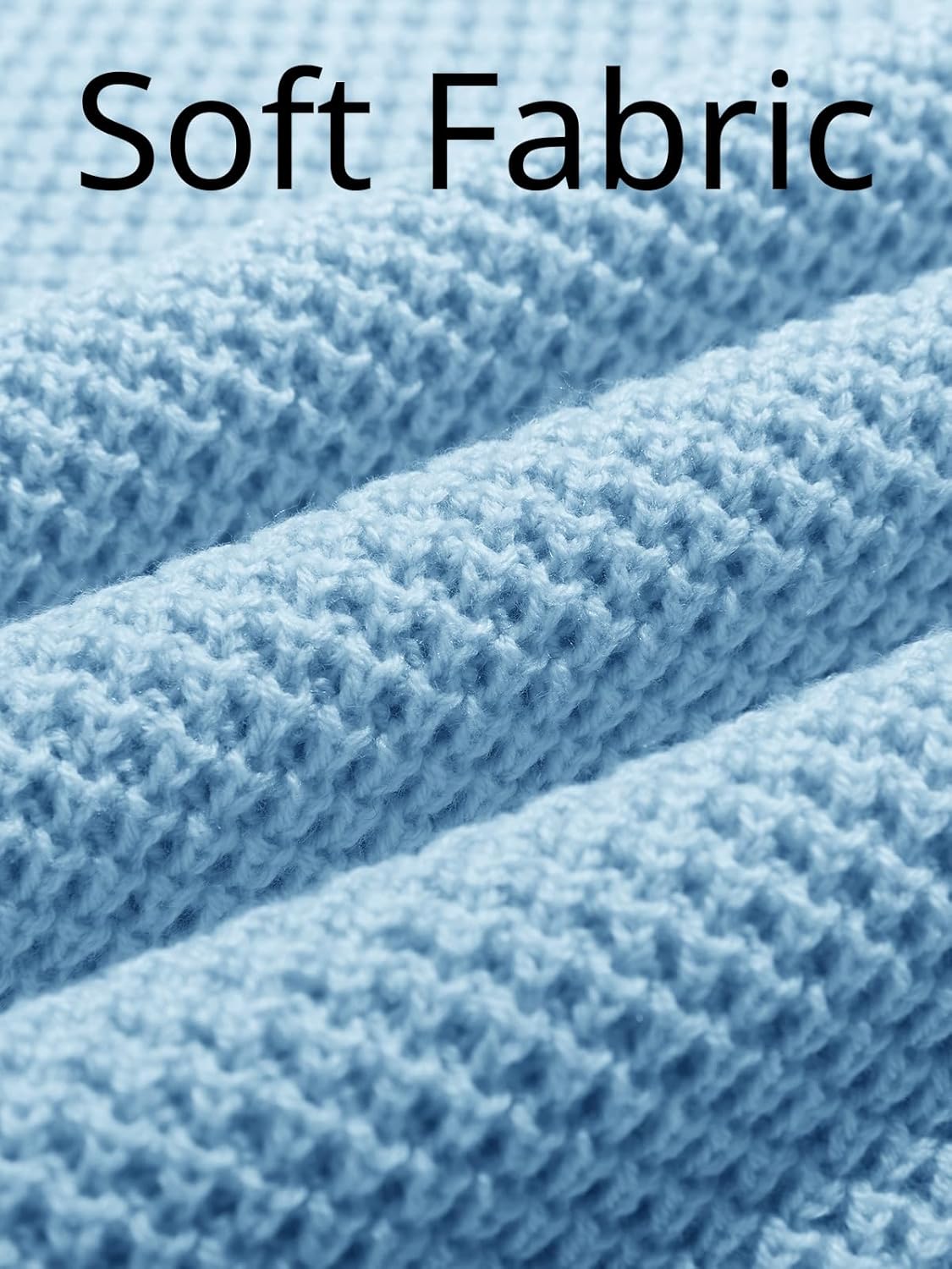 Cicy Bell Womens Puff Short Sleeve Sweaters Tops Cropped Ribbed Knit Lightweight Pullover Casual Loose Fit Crewneck Sweater - Image 7