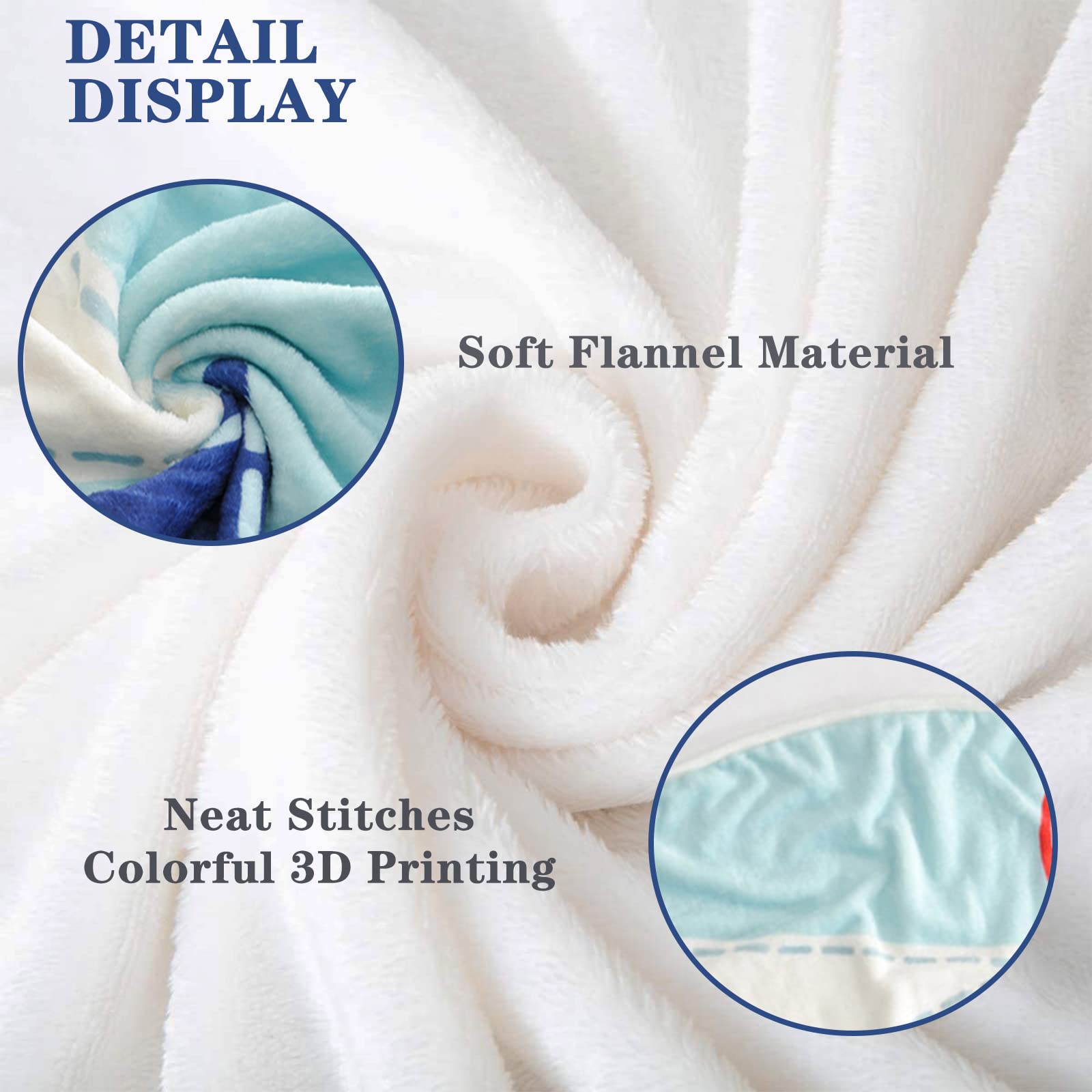 Chickwin Plaid Couverture Polaire, 3D Chien Kawaii Couverture En Flanelle Chaudes Légères Douce Couvertures Toutes Saisons Jete De Canape Pour Voyager, Lit Ou Canapé (150x200cm,Yorkshire Terrier