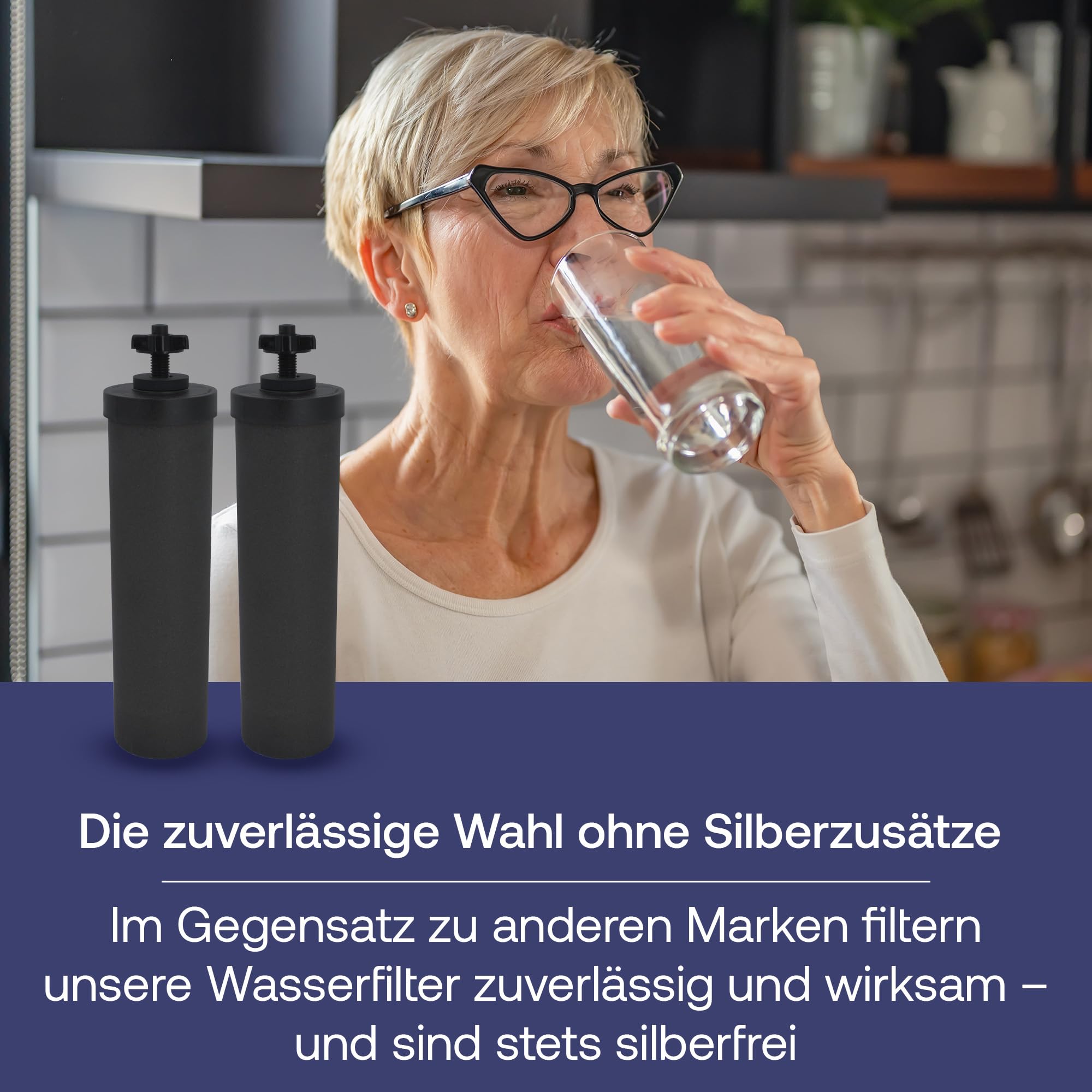 Weeplow O'Pure 2 Wasserfilter für Berkey Travel Big Royal Imperial Crown | Kompatibel mit Berkey Systemen der Serien Travel, Big, Royal, Imperial und Crown. Filterelement für Schwerkraft-Systeme.