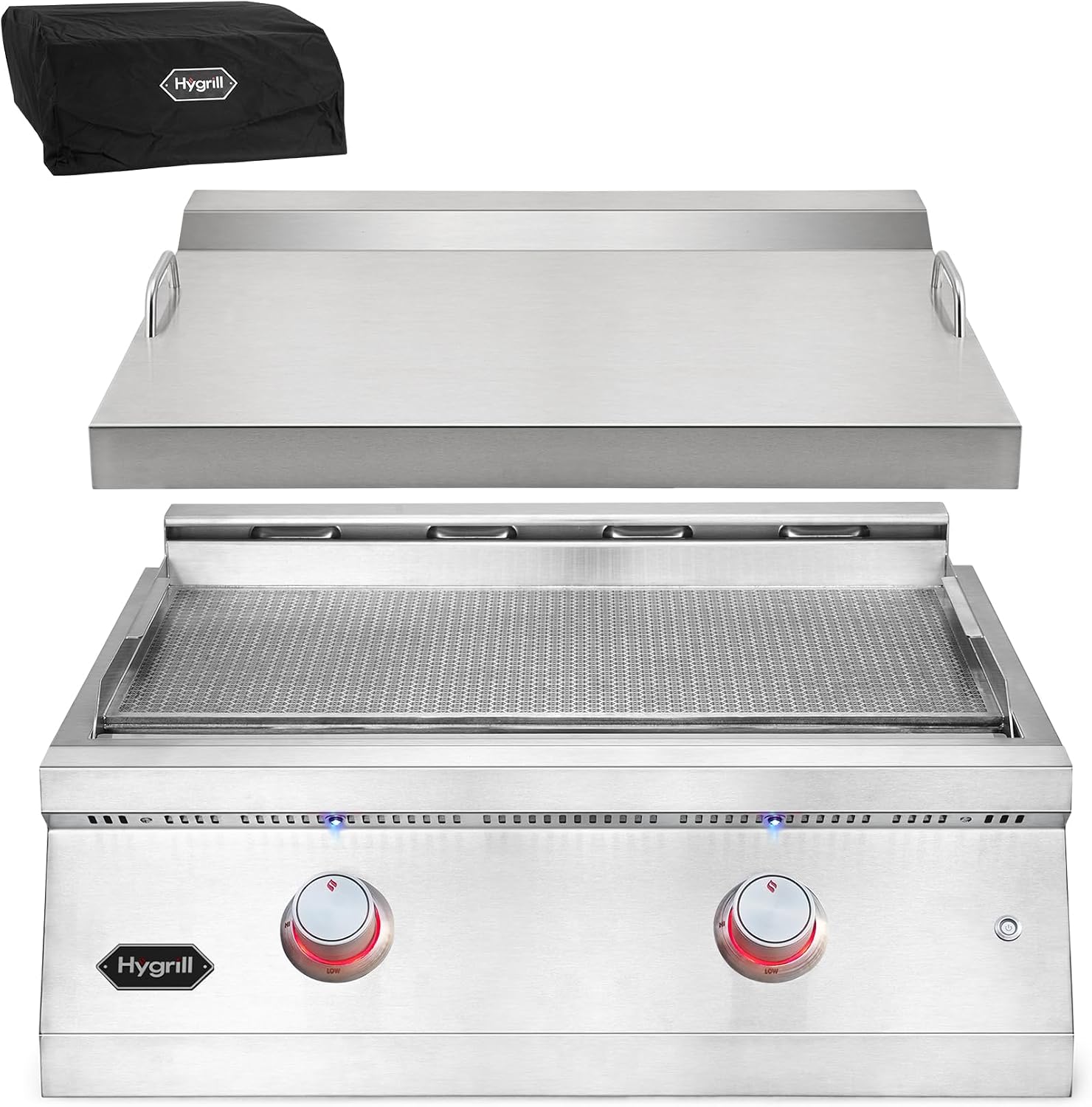 Hygrill 30-Inch Built-In Natural Gas Griddle