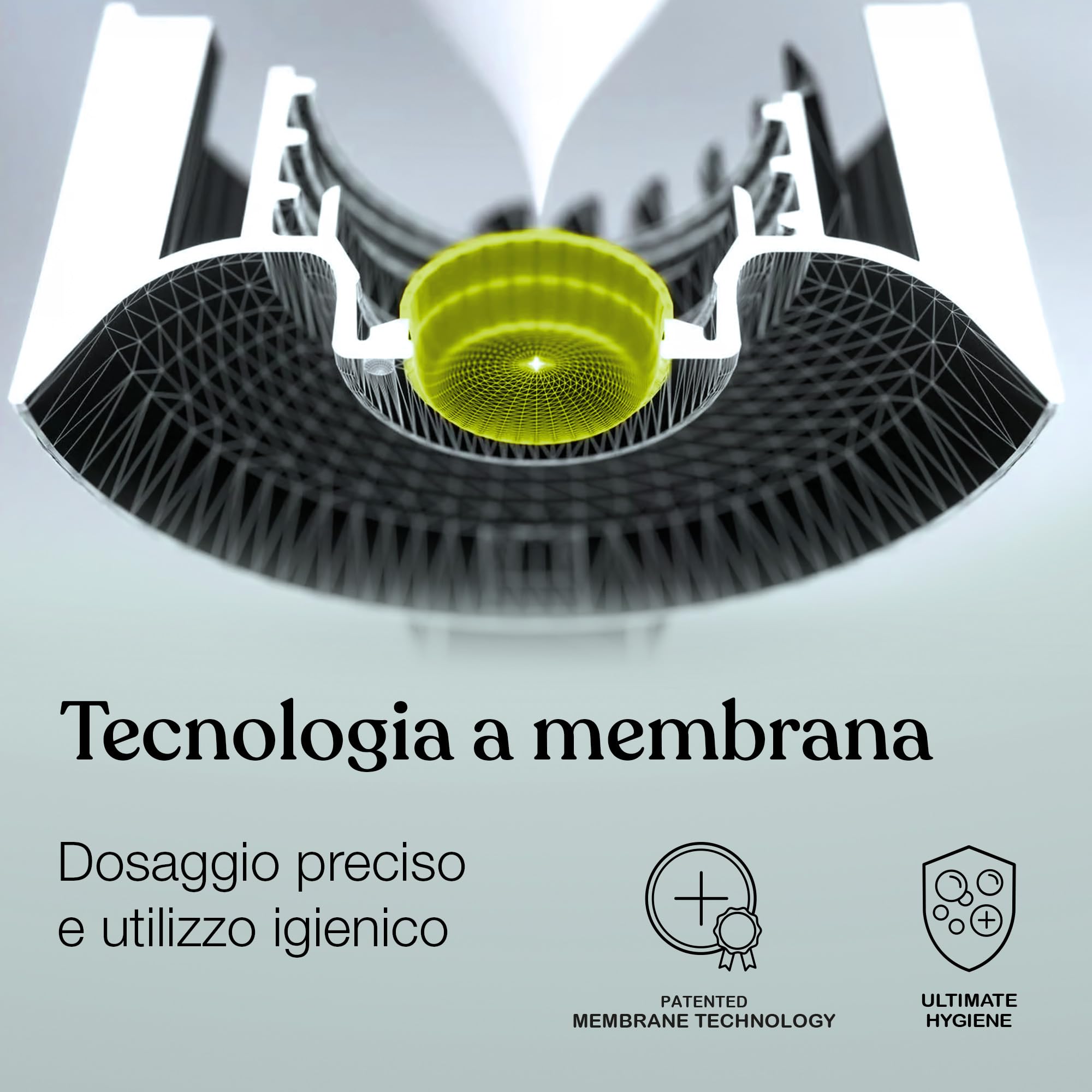 ADA Cosmetics Gel doccia vegano con melissa, timo e rosmarino, ricarica per supporto da parete Smart Care, idratante e idratante, profumo di erbe, Pure Herbs, Made in Germany, 6 x 300 ml