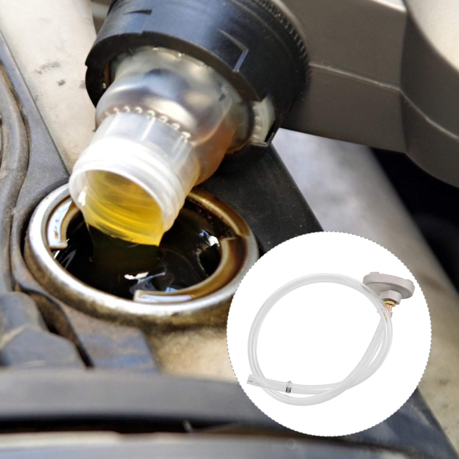 PRETYZOOM Filter Suction Hose with One Way Debris Suction for Diaphragm Pump Industrial Use Connector Included Durable and Reliable Performance