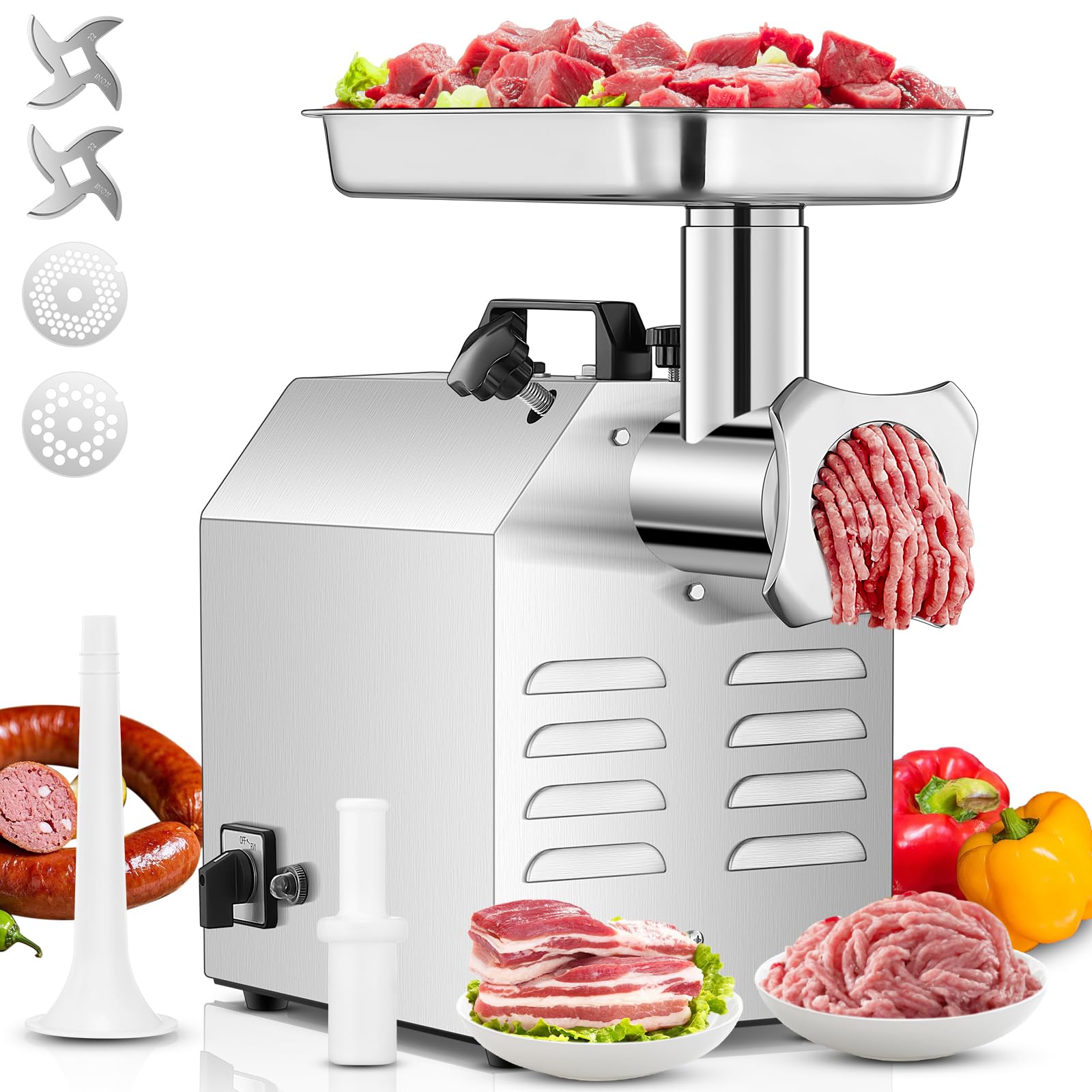 FOHERE #22 Commercial Meat Grinder