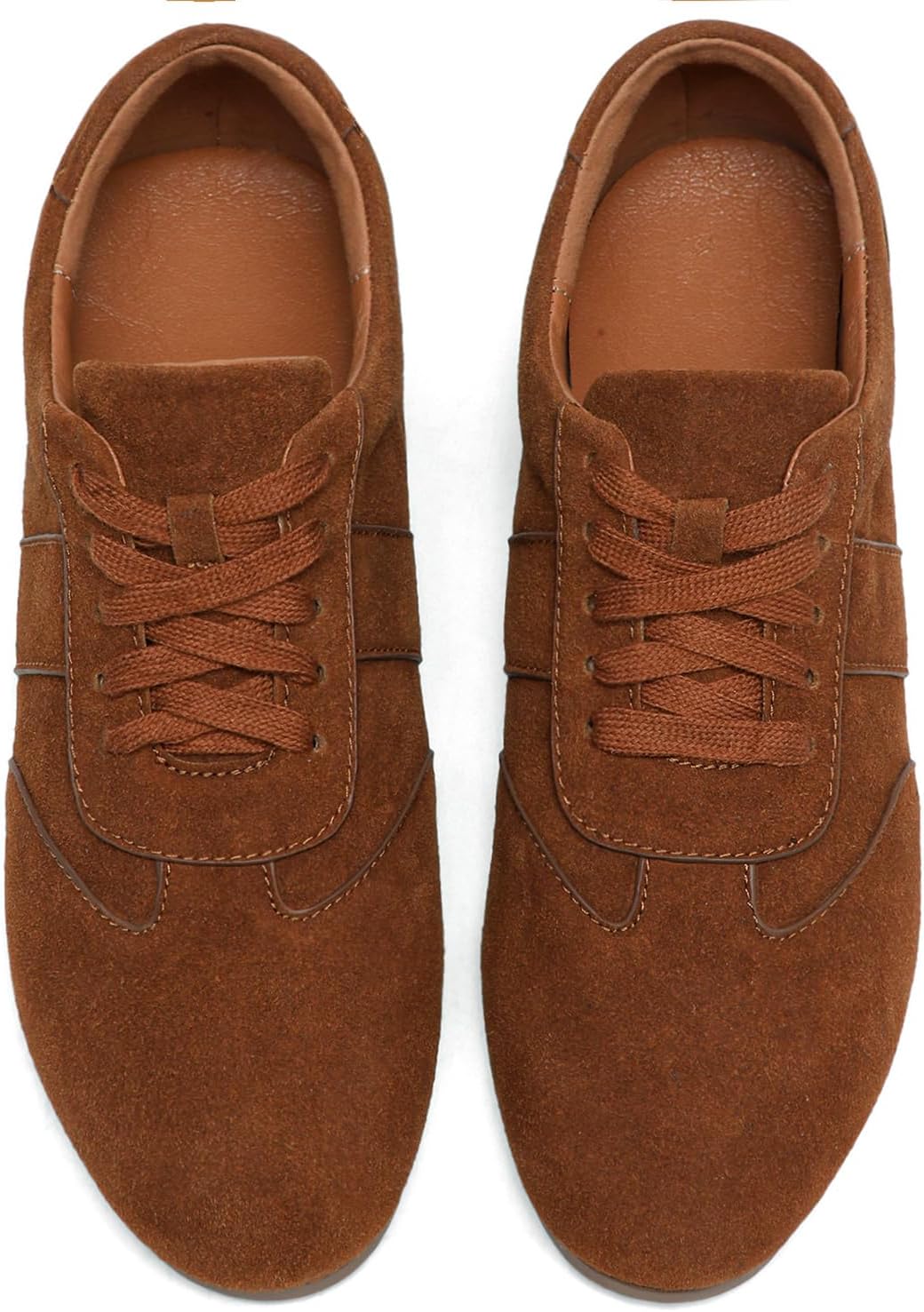 Ribbon Lace-Up Fashion Sneakers for Women Comfortable Non Slip Tennis Sneaker Lightweight Arch Support Walking Shoes - Image 4