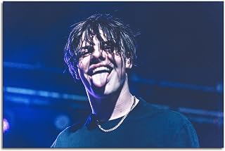 QFZMTVU Yungblud Wall Art Canvas Prints Room Aesthetic Poster For Home Office Decorations Gift Unframed 12"x8"