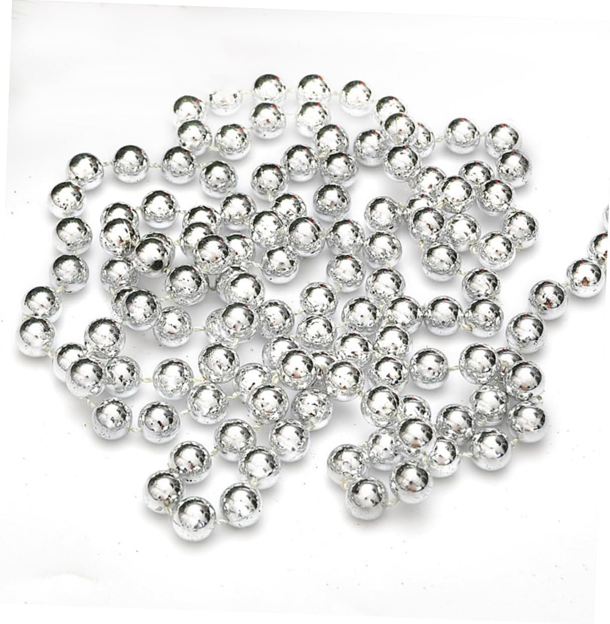 KICHOUSE 1.5m Bead Chain Tree Decor Christmas Party Pendant Decorative Chain for Xmas Celebration Ornaments