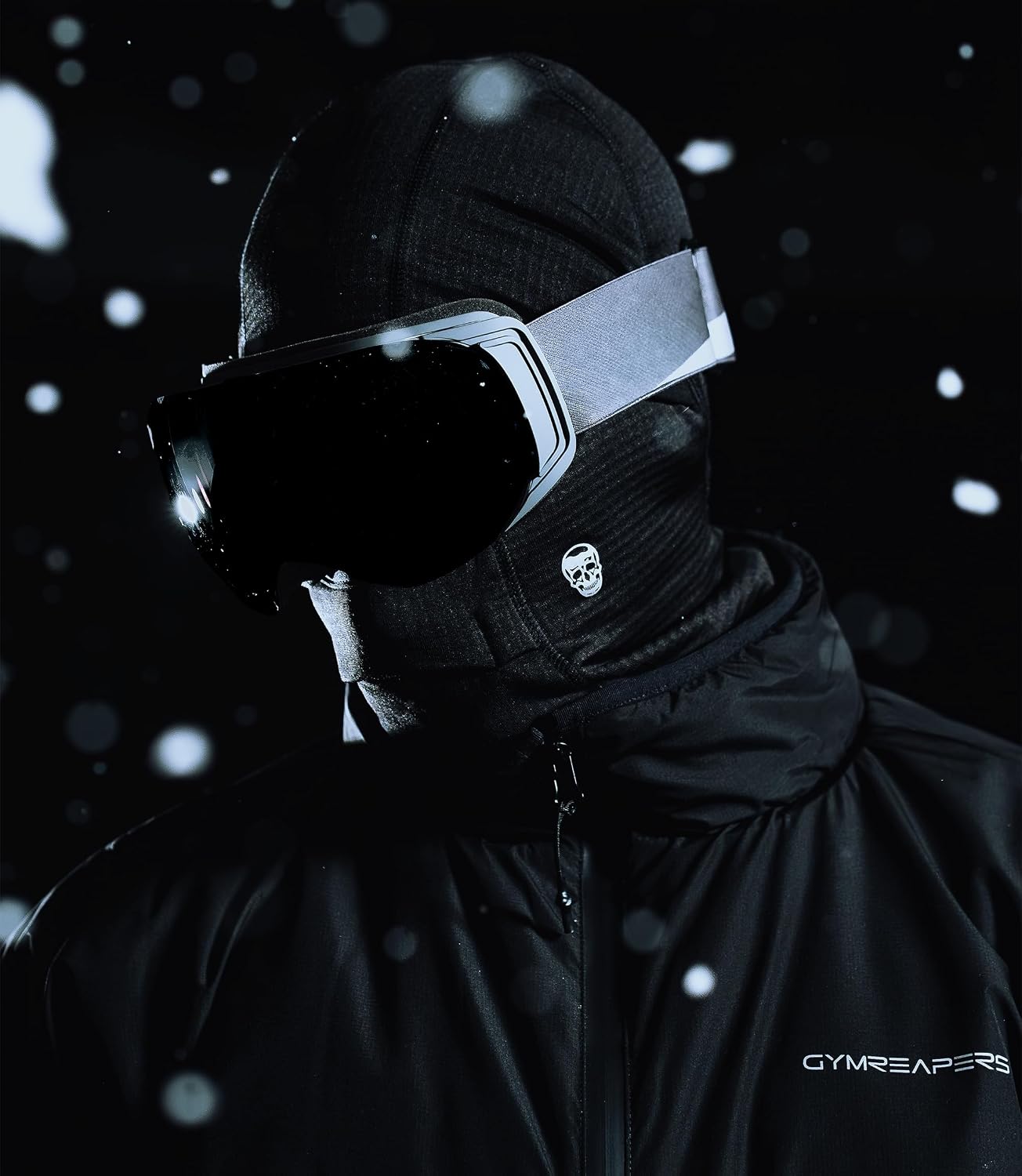 Gymreapers Balaclava Ski Mask for Men & Women - Warm Face Mask Shiesty for Cold Weather, Skiing, Motorcycling & Snowboarding Black