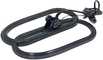 Fisher Labs 12 inch DD Coil, Triangulated Bi-Axial, Black 12COILDD-FRL