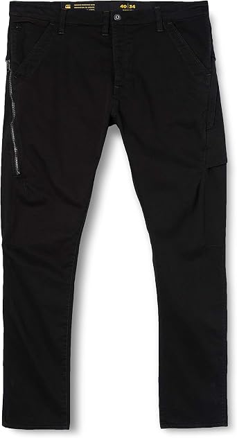 Amazon.com: G-Star Raw - Pantalones ajustados Citishield 3D Cargo para  hombre, Dark Black Gd, 29\