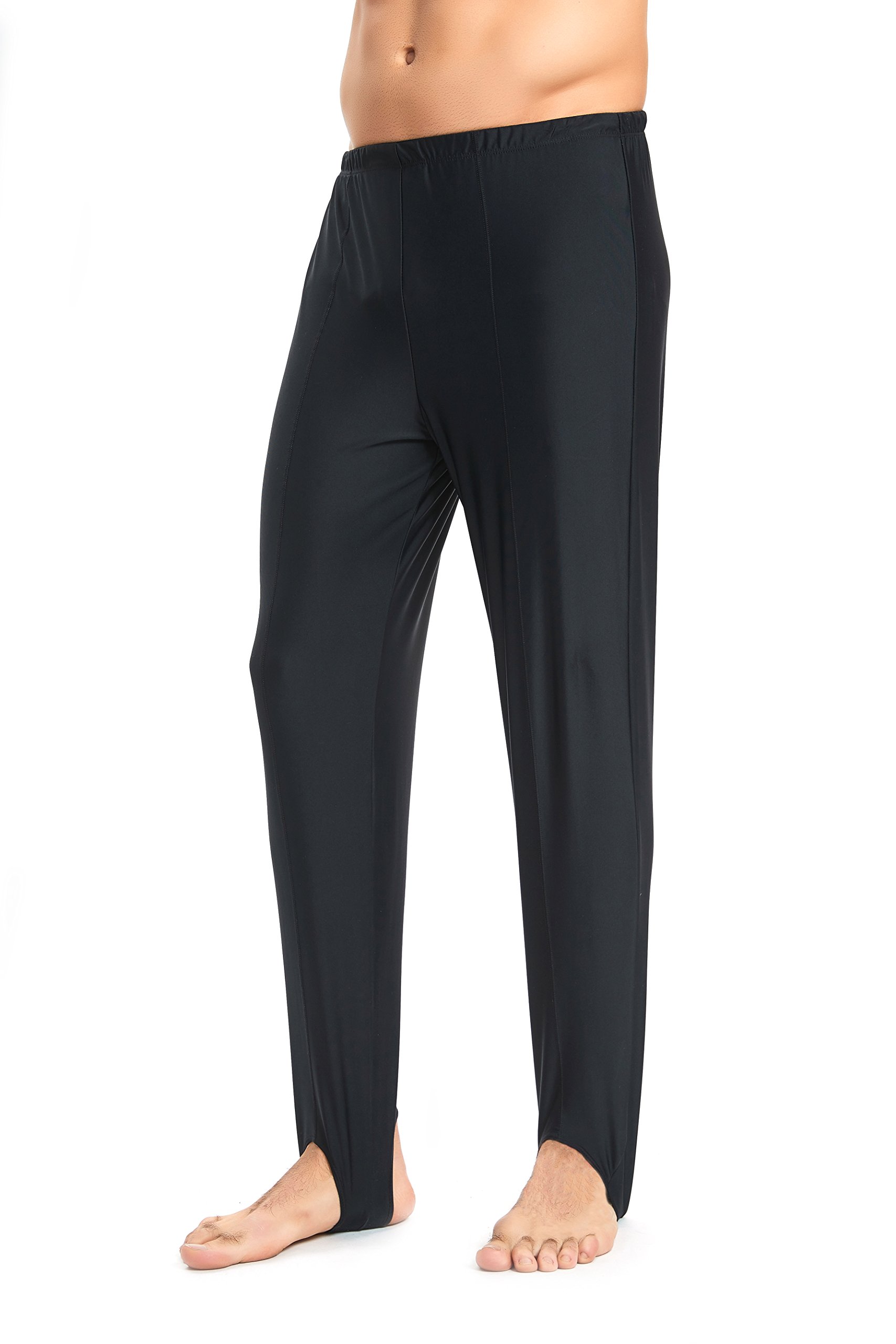 N-Dance Boy's and Men's Stirrup Pants Ballet Hold Full Length Stretchy Gymnastics Leggings NT1712103