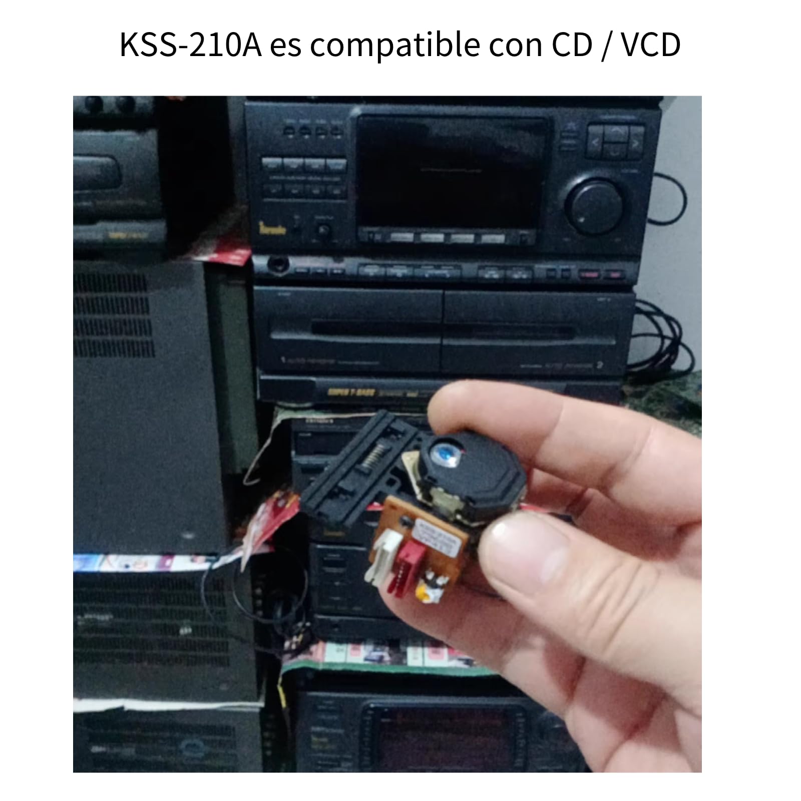 Kss-210a Lente Laser Pick-up Ottico, Realizzata con componenti elettronici, pregevole fattura, Design standardizzato, per Parti di Ricambio del meccanismo CD/vcd