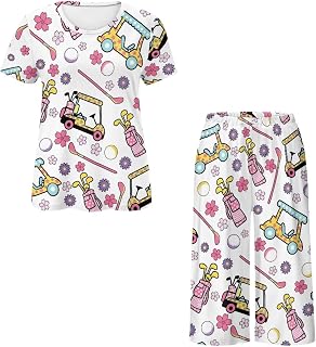 Pajamas Set for Women Short Sleeve Womens Lounge Sets 2 Piece Outfits Summer Pjs with Pants Comfy Sleepwear