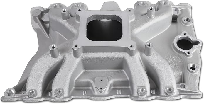 Low rise Single Plane Aluminum Intake Manifold Compatible with Oldsmobile 455 V8 GAS 1965-1976 400 425 455 4,500-7,500 RPM 2730 SDM-1-147-097 4150