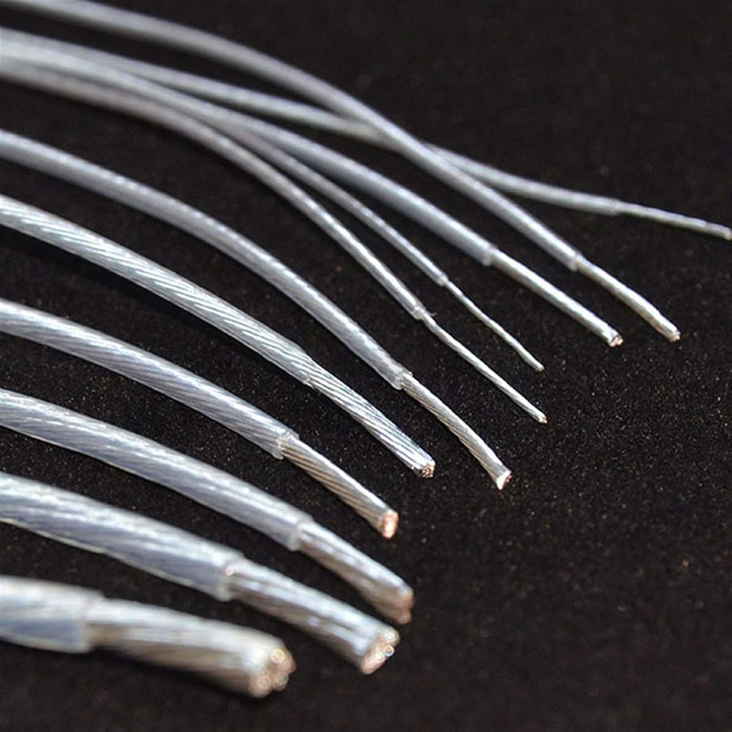 5M Silver Plated FEP Wire High Purity, OFC Copper Cable HiFi Audio Speaker Headphone, DIY 10/11/13/14/15/18/20/22/24/26/28/30 AWG (Specification : 14AWG (OD 2.4mm))
