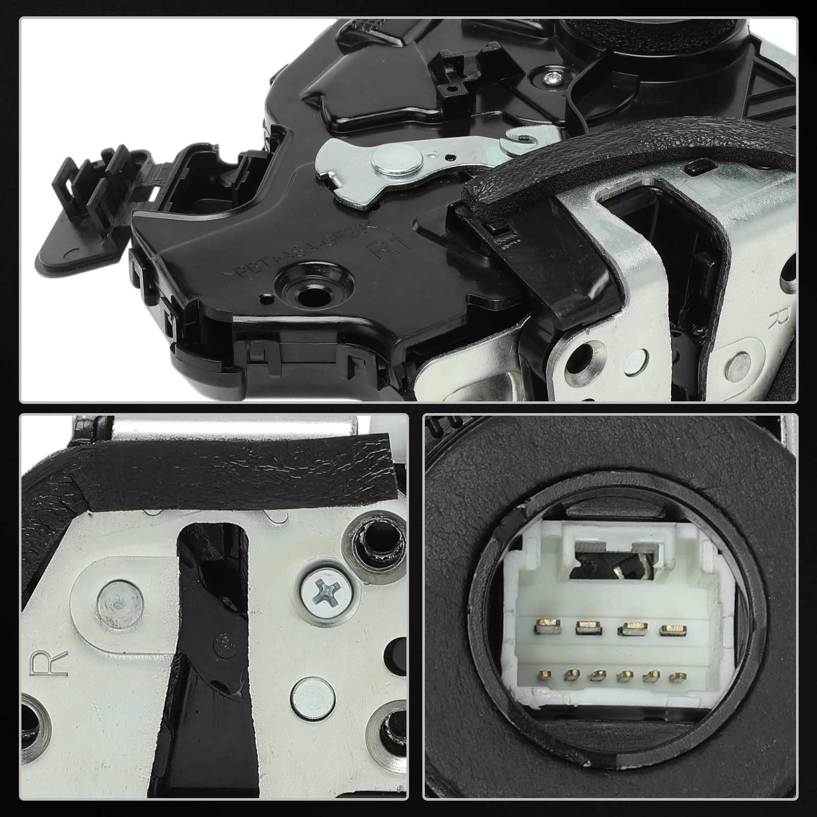Frankberg Serratura per portiera serratura per auto anteriore destra | Compatibile con: Land Cruiser 200 J2, IS II E2, RX L1, IS C GSE2