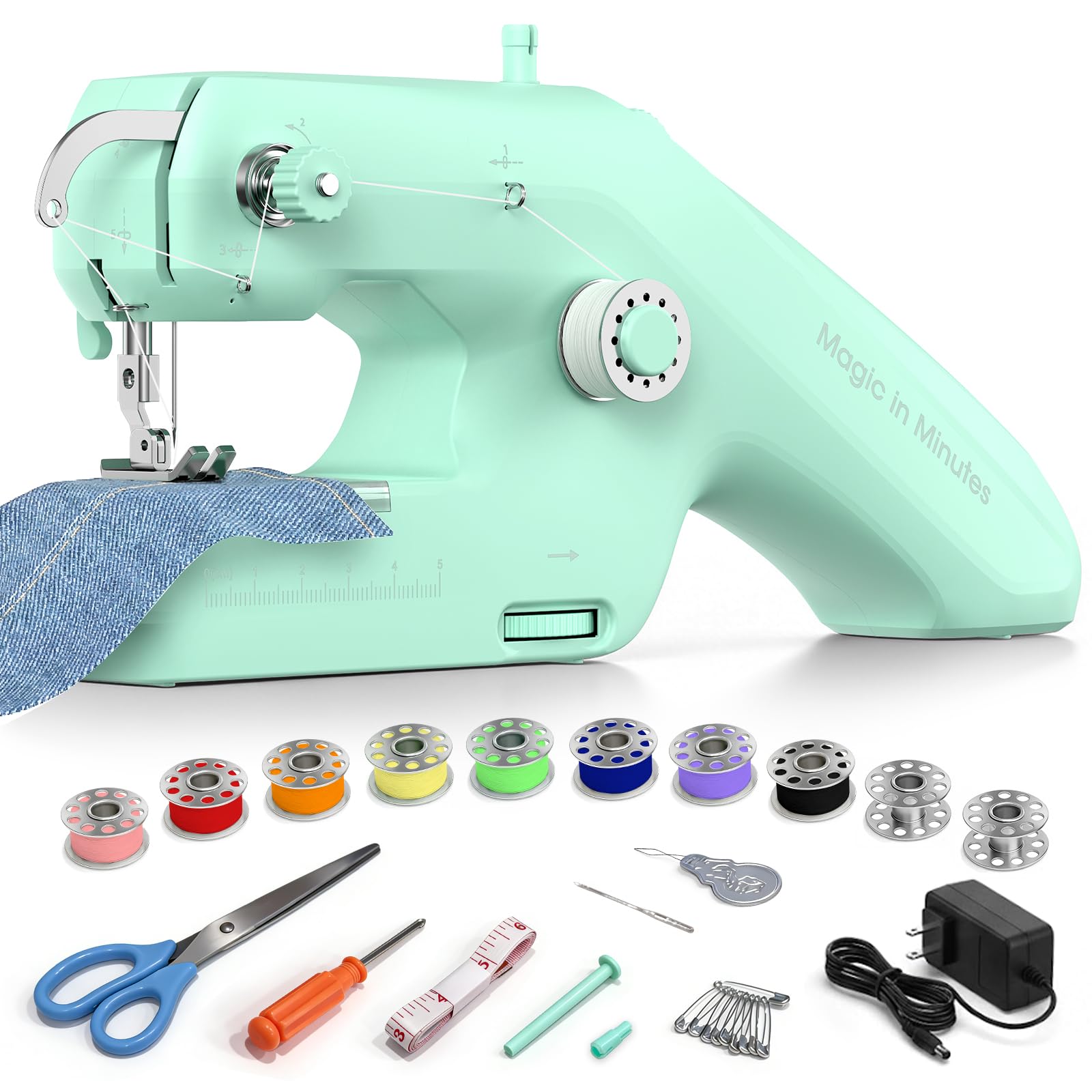 Photo 1 of Vaspow Portable Mini Sewing Machine