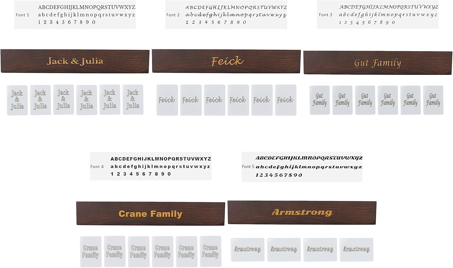 Antochia Crafts Personalized Wooden Rummy Game Set - Straight Custom Racks and Tiles with Case