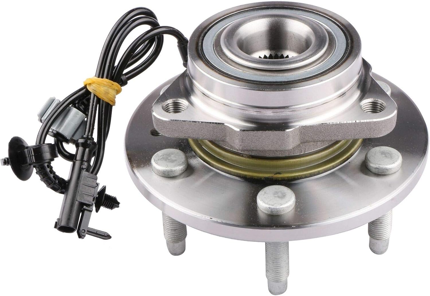 MOSTPLUS 515096 Front Hub Bearing Assembly Lug ABS Compatible for GMC Chevy SUVs and Pickups Only for 4WD
