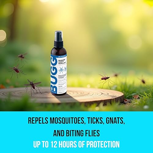 Miniatura 2 de BUGGINS Spray repelente de insectos  20% picaridina  12 horas de protección contra mosquitos y garrapatas, repele mosquitos, moscas y no se