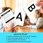 Quokka Board Game for 8-12 Year Olds - Original Edition - Family Card Game for Kids Ages 5-8 - What Would You Choose - Do Kids Rather? - Pick Your Answer - Get to Know You - Fun Games Night