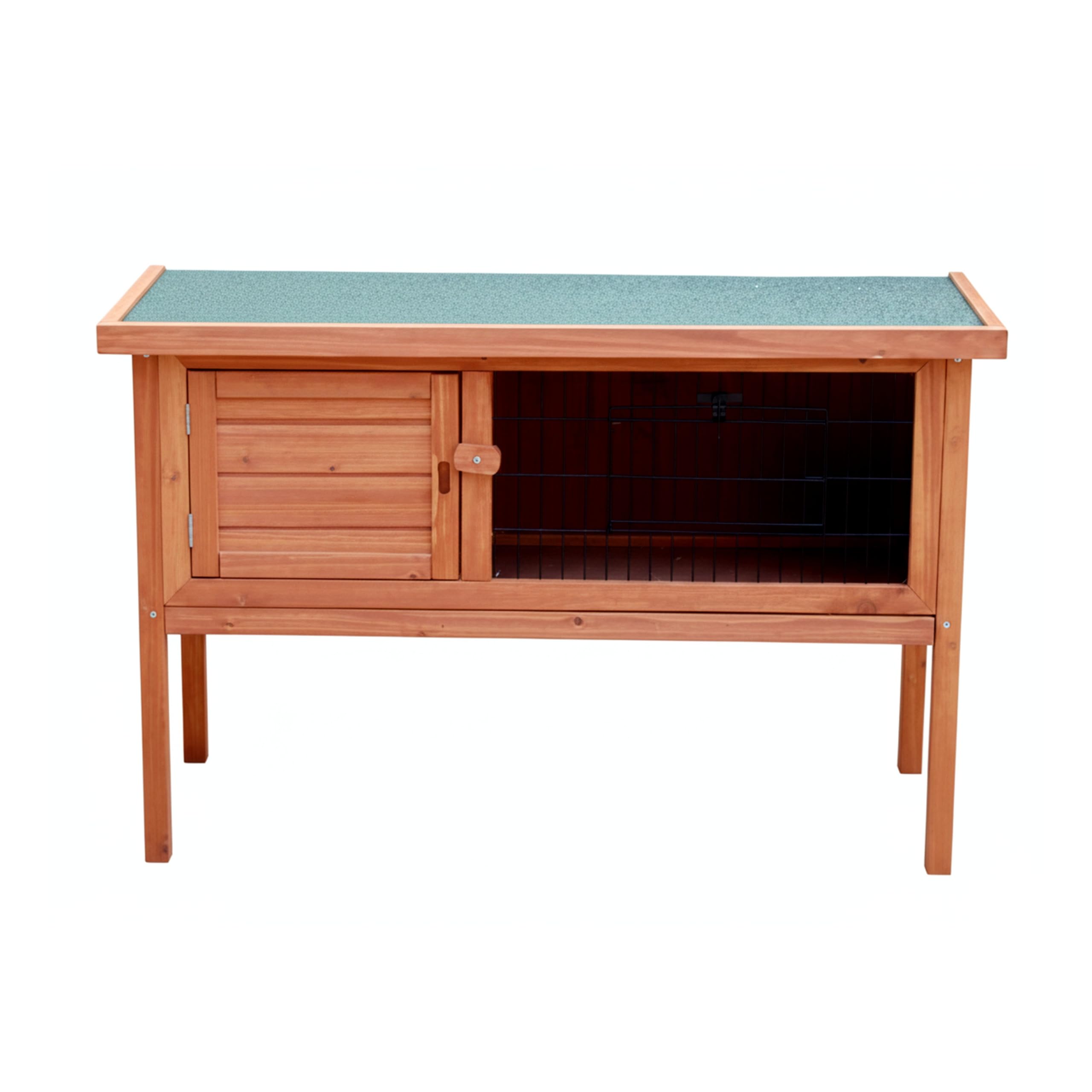 Single Storey Guinea Pig Cage - Natural Brown