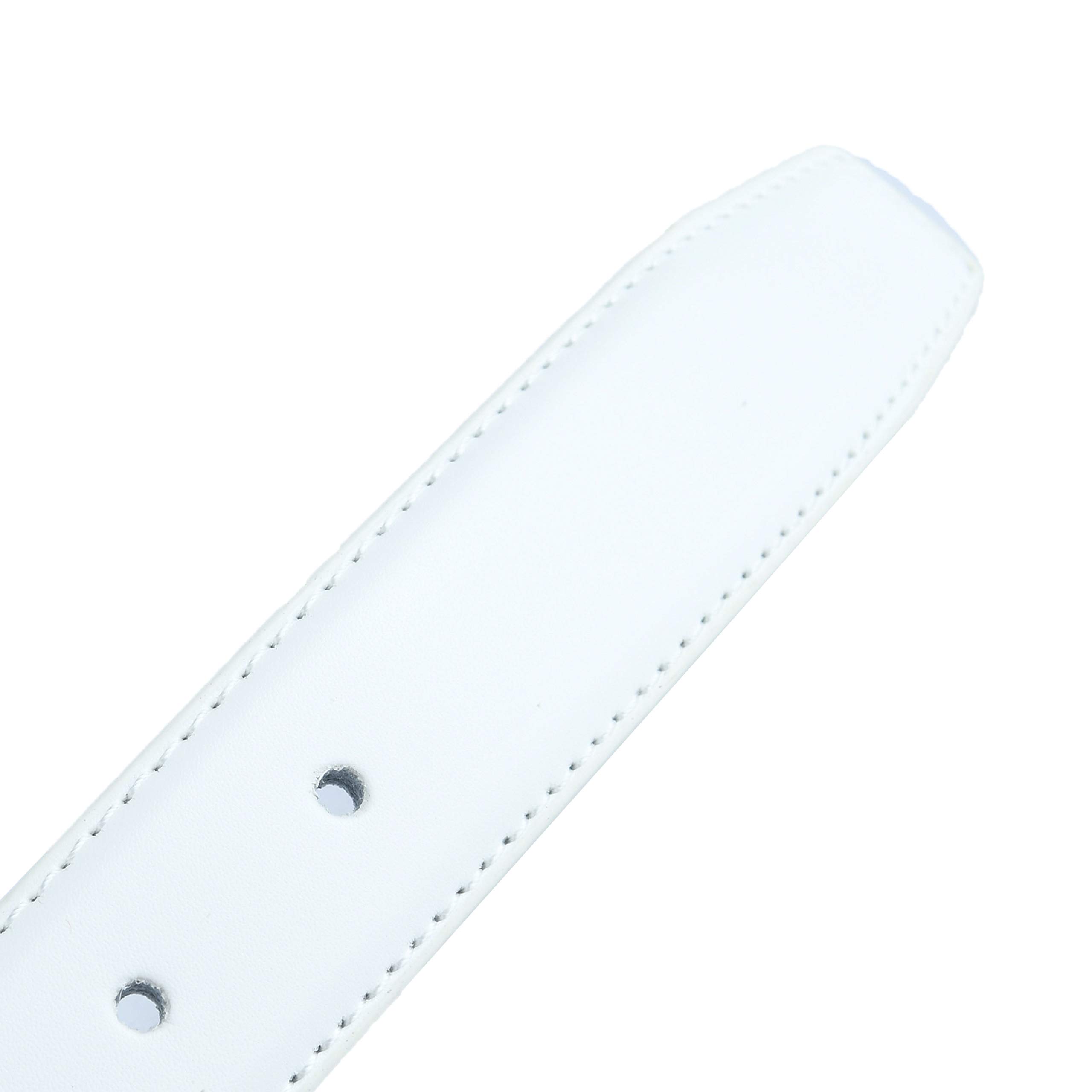 Biagiotti Ceinture Femme Fine en Cuir Véritable, Ajustable avec Boîte