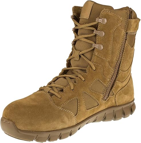 Miniatura 4 de Reebok Men's Sublite Cushion Safety Toe 8" Tactical Boot with Side Zipper Industrial & Construction